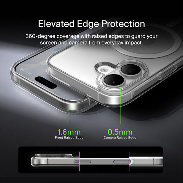 Belkin SheerForce Clear Case For iPhone 17 - Transparent