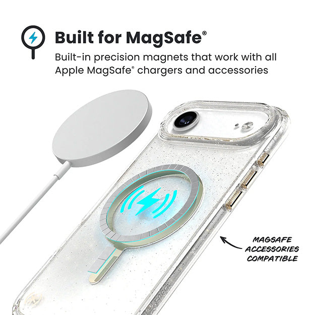 Speck Presidio Lux Glitter Case With MagSafe For iPhone AIR
