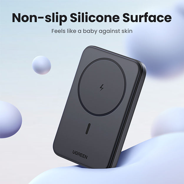 UGreen Nexode 10 000mAh Magnetic Wireless Power Bank PD20W (USB-C) - Grey