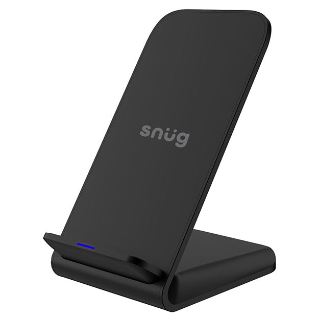 Snug Wireless Stand Charger For Smartphones And iPhones - Black