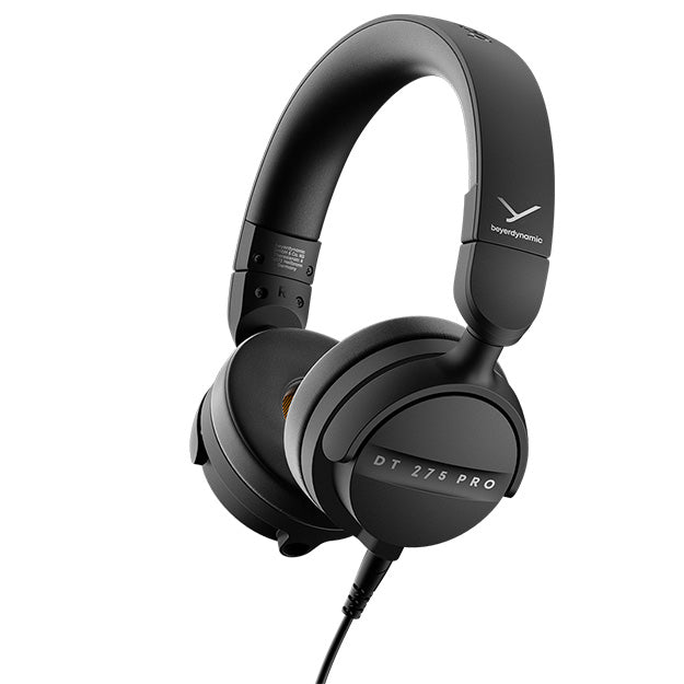 Beyerdynamic DT 275 PRO Compact On-Ear Monitoring Wired Headphones - Black