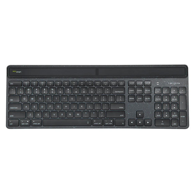 Targus Sustainable Energy Harvesting EcoSmart Keyboard - Black