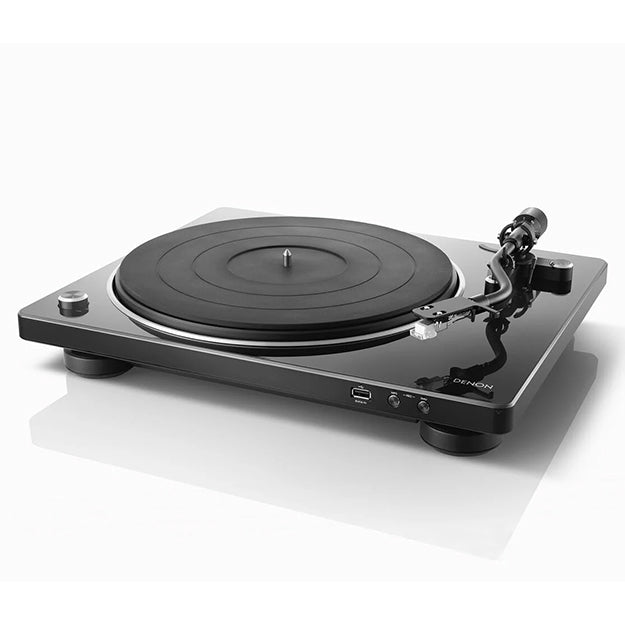 Denon DP-450USB Premium Belt-Driven Hi-Fi Turntable With USB - Black