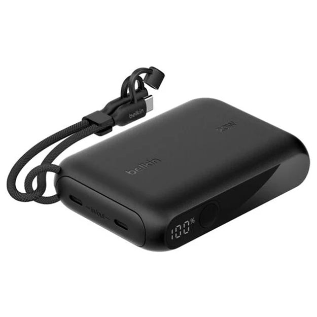Belkin BoostCharge Slim 10000mAh USB-C Power Bank Black