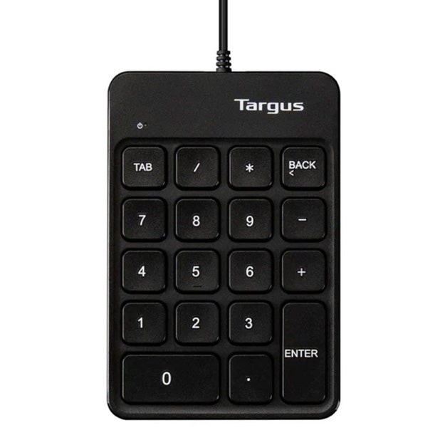 Targus Wired Numeric EcoSmart Keypad - Black