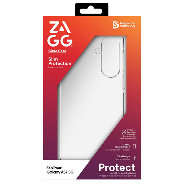 ZAGG Clear Case For Samsung Galaxy A57 - Clear