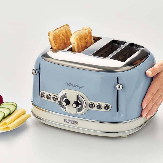 Ariete 156 Vintage 4 Slice Electric Toaster