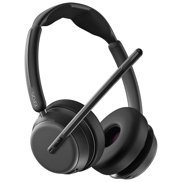 EPOS IMPACT 1061 ANC Double-Sided UC Wireless On-Ear Headset With BrainAdapt Technology And Charging Stand - Black