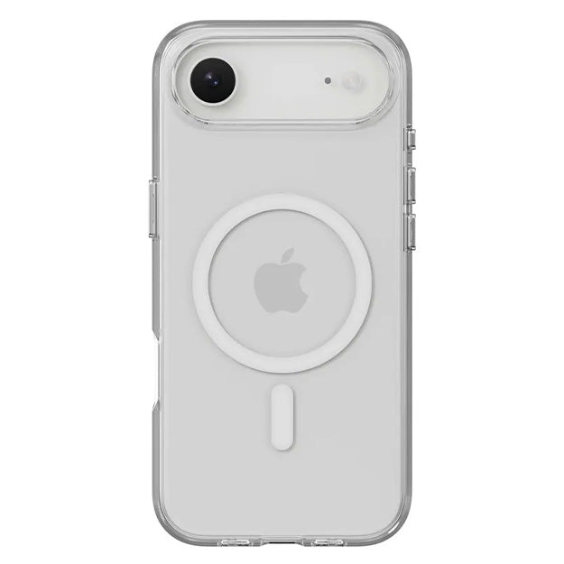 SwitchEasy Bright M Never Yellowing Protective Clear Case With MagSafe For iPhone AIR - Transparent White Ring