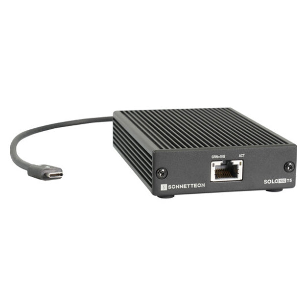Sonnet Solo10G Thunderbolt 5 10Gb Ethernet Adapter - Grey