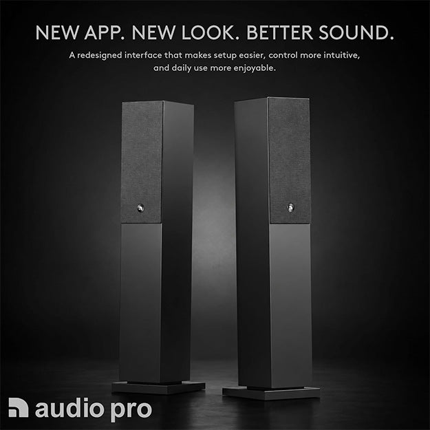Audio Pro A38 W Multiroom Stereo Speakers (WiFi & Bluetooth)