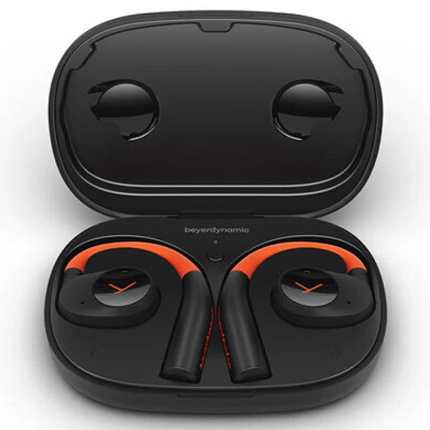 Beyerdynamic Verio 200 Sport Bluetooth Open-Ear TWS Headset - Black And Orange