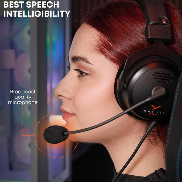 Beyerdynamic MMX 330 PRO Professional Gaming Over-Ear Headset - Black