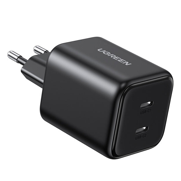 UGreen 2 Port GaN 45W PD Wall Charger - Black
