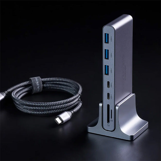 Adam Elements CASA HUB Pro S USB-C 12-in-1 Multi-Function Hub - Grey