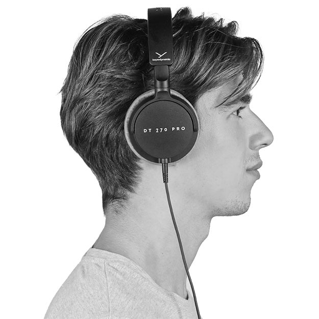Beyerdynamic DT 270 PRO Compact Studio Over-Ear Wired Headphone - Black