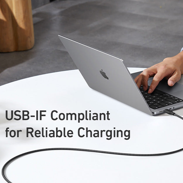 Anker 544 Bio-Based USB C To USB-C Cable Fast Charging 140W 0.9M Cable – Black