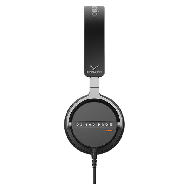 Beyerdynamic DJ 300 PRO X CLUB Professional 2-in-1 DJ On-Ear Wired Headphones - Black