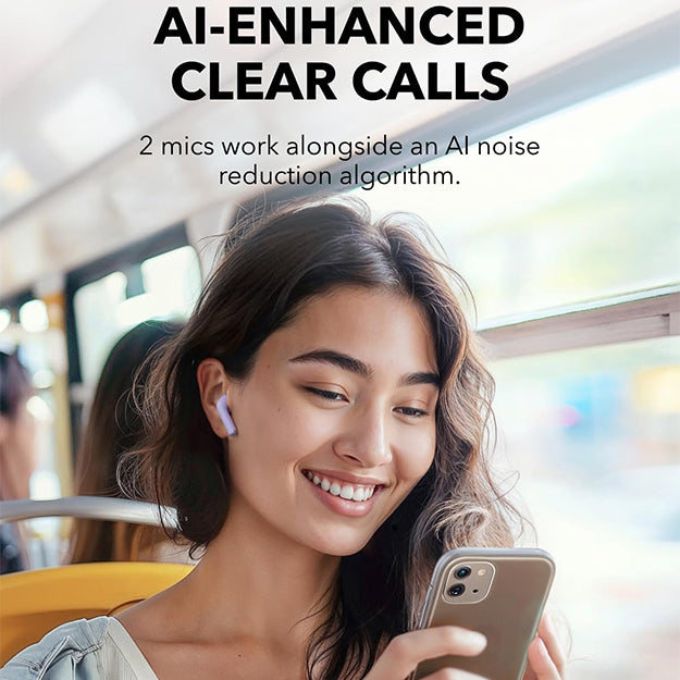 Anker Soundcore K20i Bluetooth Wireless Semi-in-Ear Earbuds