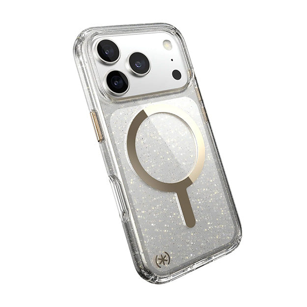 Speck Presidio Lux Glitter Case With MagSafe For iPhone 17 PRO