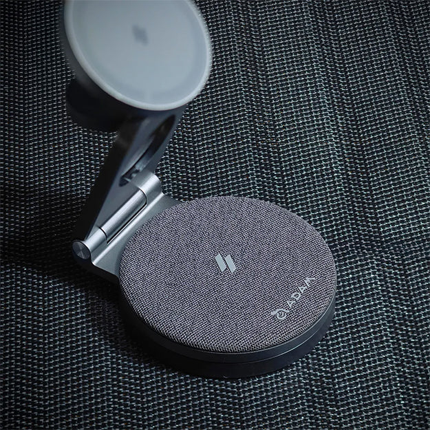 Adam Elements Mag 360 Qi2 3-in-1 Foldable Travel Charging Station - Space Grey