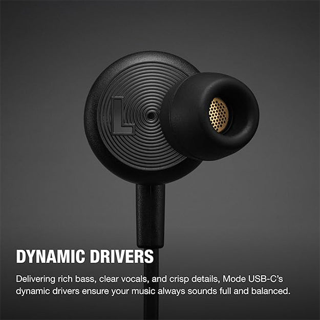 Marshall Mode Type-C Input In-Ear Headphone - Black