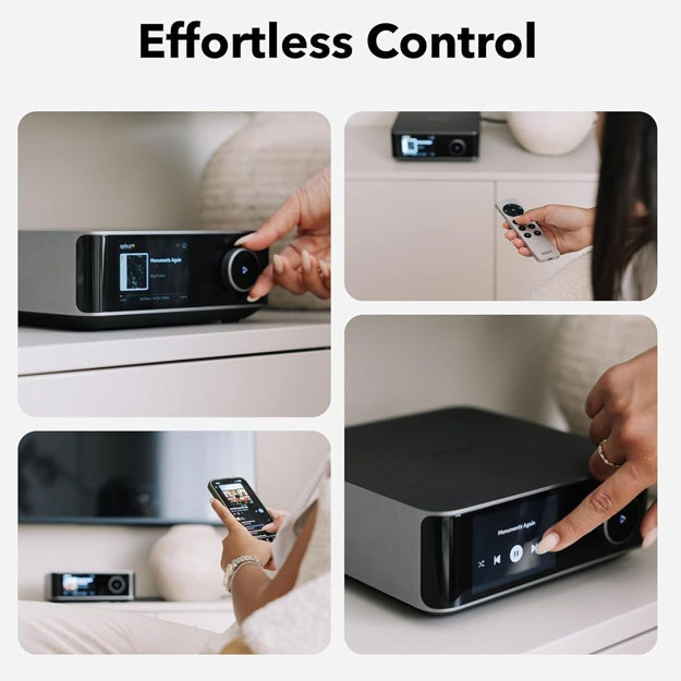 WiiM Amp Ultra Advanced Streaming Amplifier - Space Grey