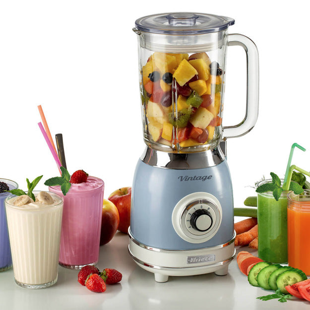 Ariete Vintage 1.5L Blender (4 Speeds & Pulse With Ice Crusher Function)