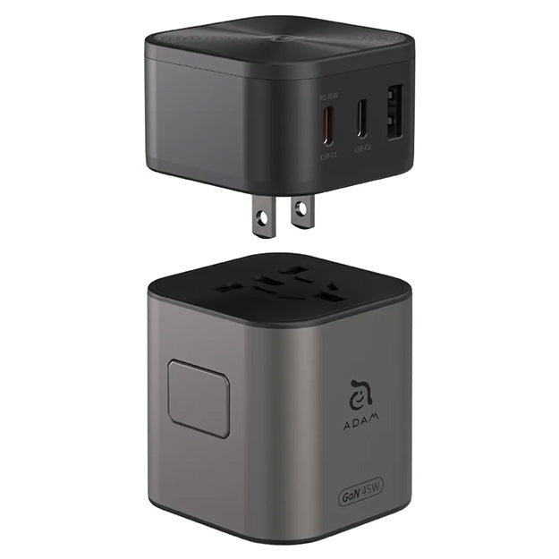 Adam Elements T45 45W Universal Travel Adapter Charger