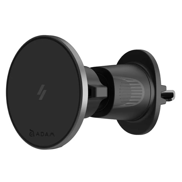 Adam Elements CQ1 Qi2 Magnetic Charging Car Mount - Black