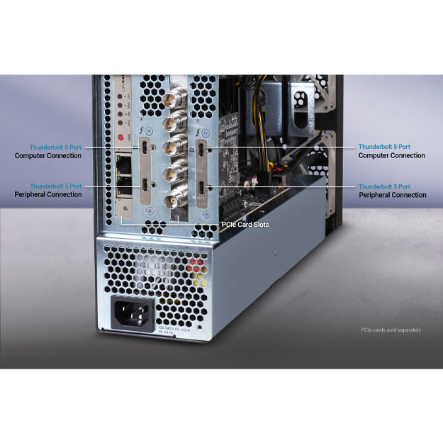 Sonnet Echo II DV T5 Desktop Thunderbolt 5 Expansion System - Black