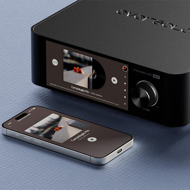 Eversolo Play All-In-One Music Streamer With Amplifier - Black
