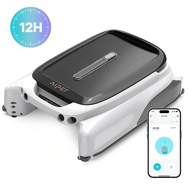 Aiper Surfer M1 Cordless Robotic Pool Skimmer - White