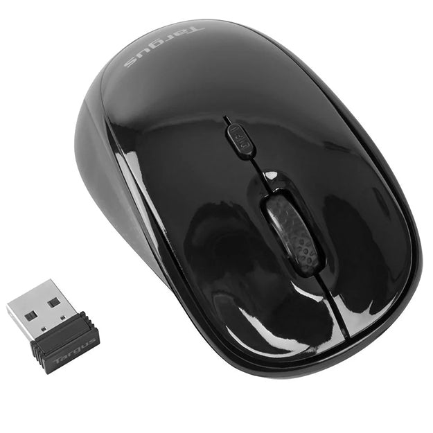 Targus Wireless USB Laptop Blue Trace Mouse - Black