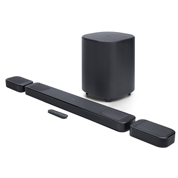 JBL BAR 1000MK2 7.1.4 Channel Soundbar With Detachable Wireless Surround Speakers & 10” Subwoofer - Black