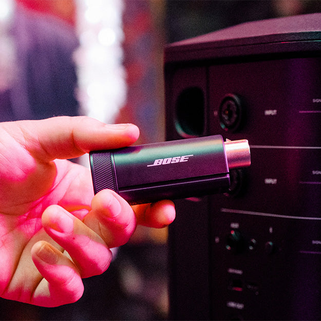 Bose S1 Pro+ Wireless Mic/Line Transmitter XLR Connector - Black
