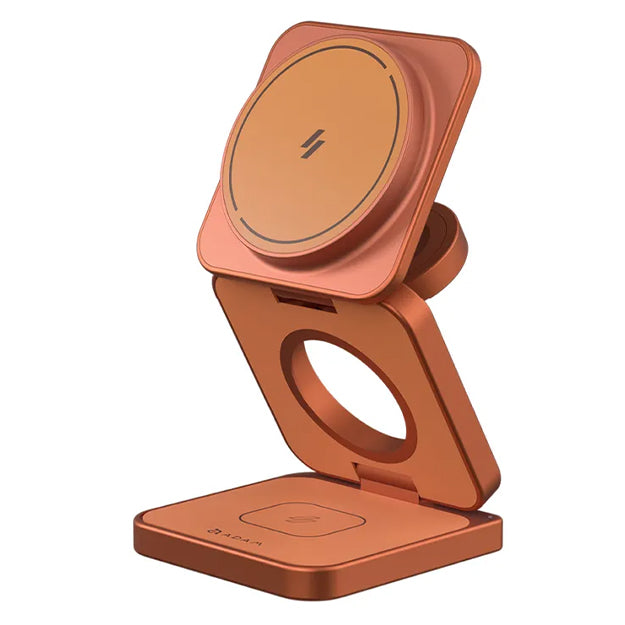 Adam Elements Mag 3 Ultra Qi2 3-in-1 Foldable Charging Station
