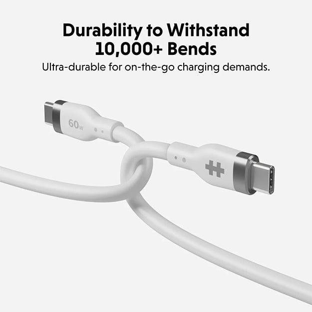 Hyper HyperJuice USB-C Silicone Charging Cable (1.5m/5ft)