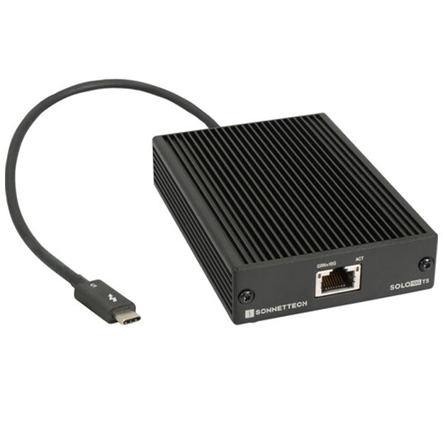 Sonnet Solo10G Thunderbolt 5 10Gb Ethernet Adapter - Grey