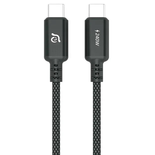 Adam Elements CASA P200 USB-C To USB-C Charging Cable (240W) - Black