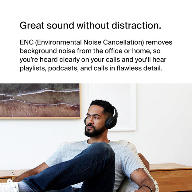 Belkin Soundform Wireless Over-Ear Headset - Black