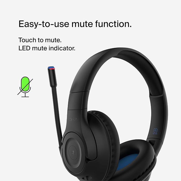 Belkin Soundform Inspire Wireless Over-Ear Headset For Kids