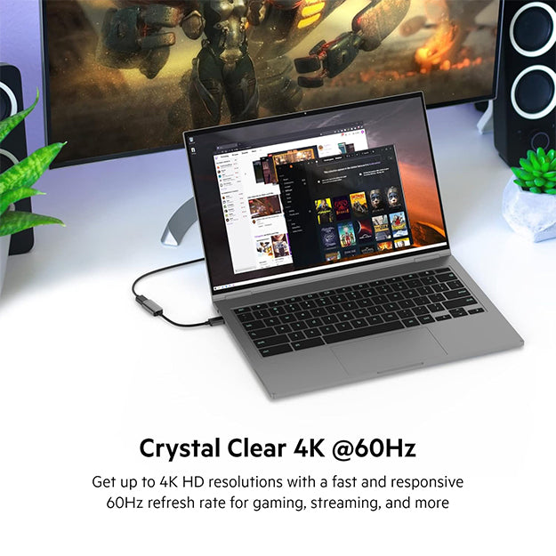 Belkin Active 4K HDR DisplayPort To HDMI Adapter - Black