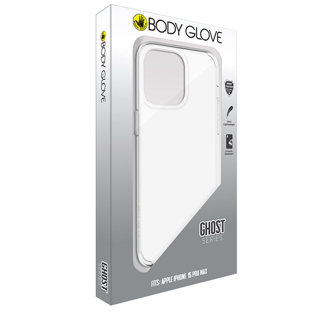 Body Glove Ghost Case For iPhone 15 Pro Max - Clear
