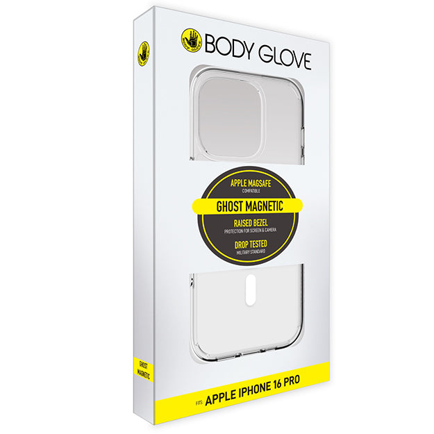 Body Glove Ghost Magnetic Case For iPhone 16 Pro – Clear