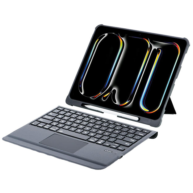 Body Glove Wireless Keyboard Case With Touchpad For Apple iPad Pro 13" (2024 M4 Model) - Black