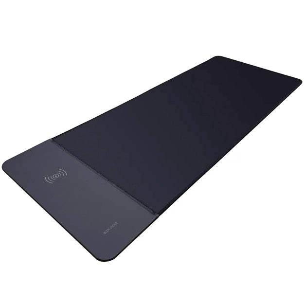Body Glove Mouse Pad With Wireless Charger - Black
