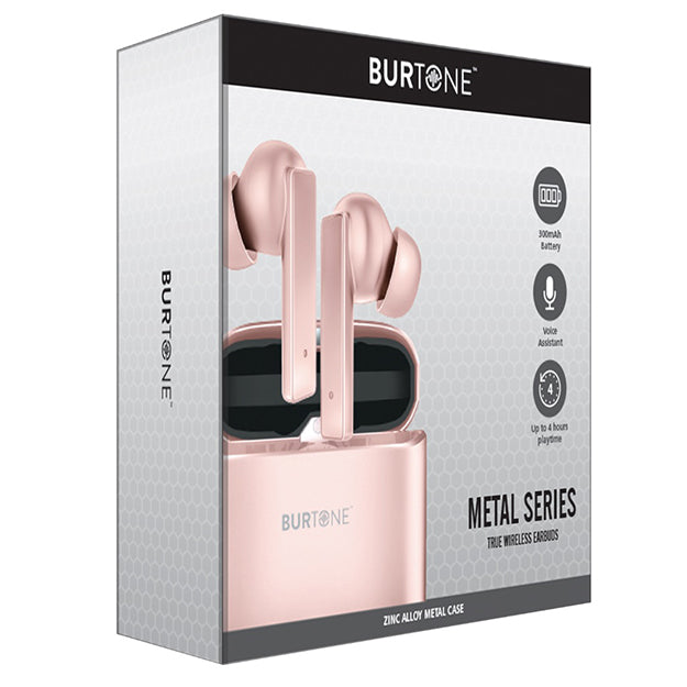 Burtone Metal Series Bluetooth Wireless Earbuds