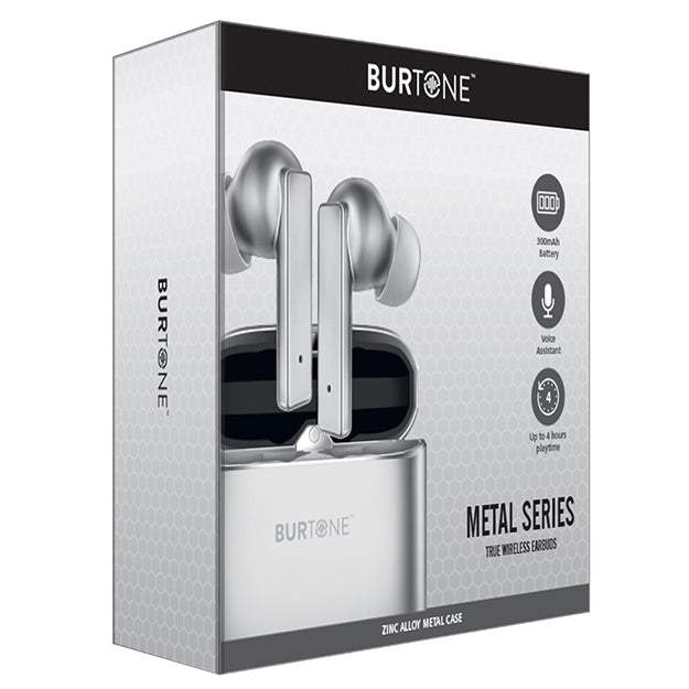 Burtone Metal Series Bluetooth Wireless Earbuds