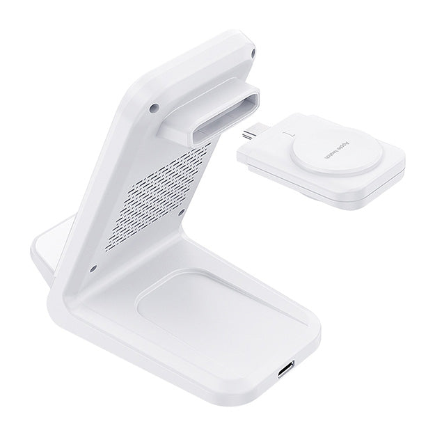 Choetech Fast Wireless 4 In 1 Magnetic Charging Stand T608-F 15W – White